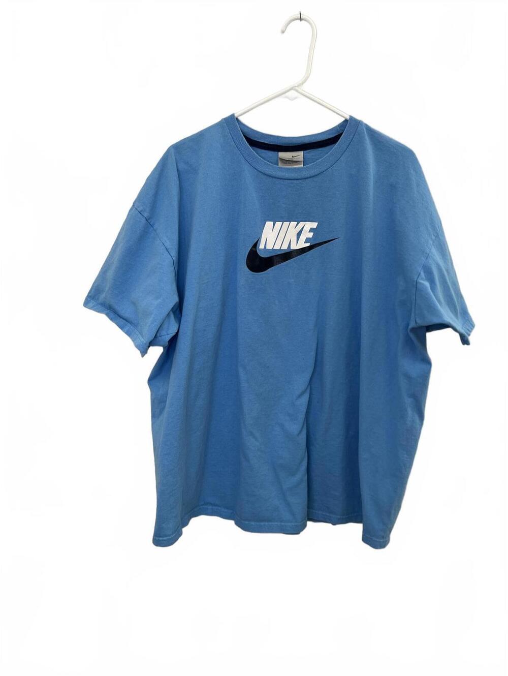 Vtg Nike Blue Silver Tag Athletic Tshirt - XXL
